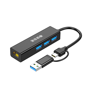 金佳佰业 Type-C/USB2.0 集线器+网卡  Z268